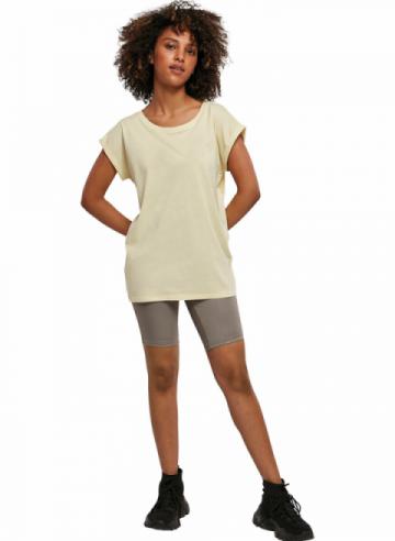 Build Your Brand Womens Extended Shoulder Tee