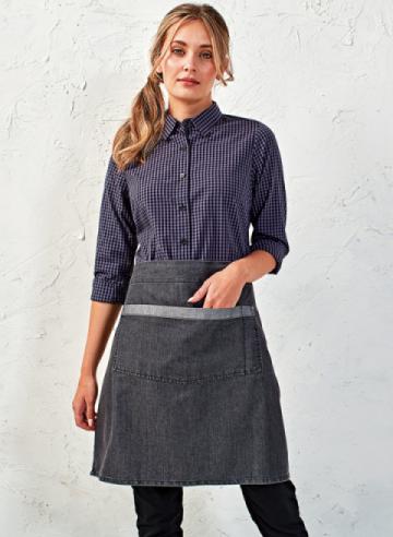 Premier Domain Contrast Denim Waist Apron