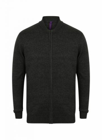 Henbury Unisex Zip-Through Cardigan