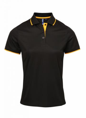 Premier Women's Contrast Coolchecker® Polo