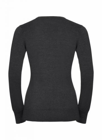 Russell Women's V-Neck Knitted Sweater