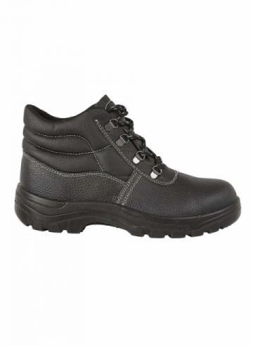 1415 Black Leather Safety Boot