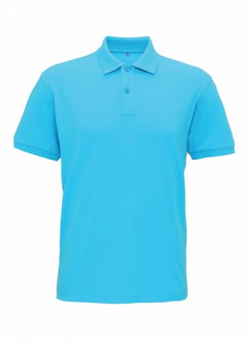 AQ005 Mens super smooth knit polo