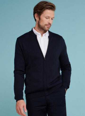 Henbury Unisex Zip-Through Cardigan