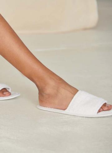 Classic terry slippers (open-toe)