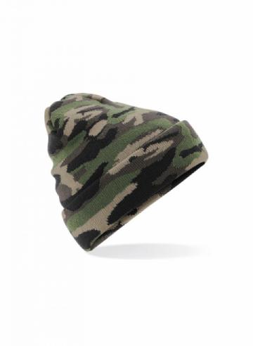 Beechfield Camo Cuffed Beanie