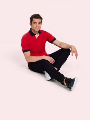 Uneek UC107 Contrast Polo Shirt 250gsm