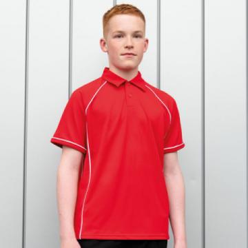 Finden & Hales LV372 Kids Piped Performance Polo
