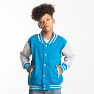 AWDis Just Hoods JH43J Kids Varsity Jacket