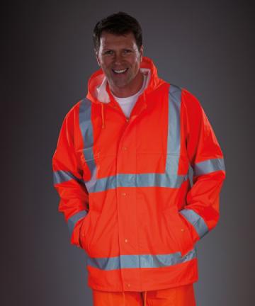 Hi-Vis Soft Flex Breathable U-Dry Jacket