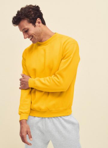 Fruit of the Loom Classic 80/20 Set In Sweatshirt