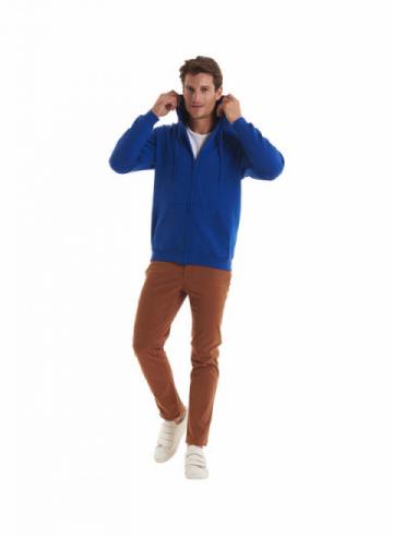 UC504 Adults Classic Full Zip Hooded Sweatshirt