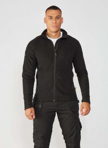 SY023 Stanley Dixon zip-through microfleece