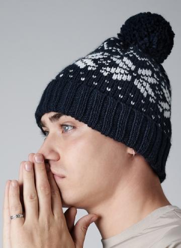 Fair Isle snowstar® beanie