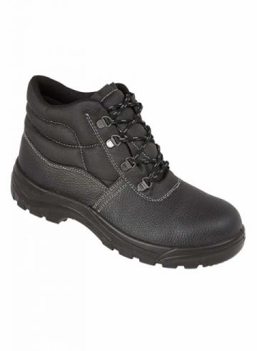 1415 Black Leather Safety Boot