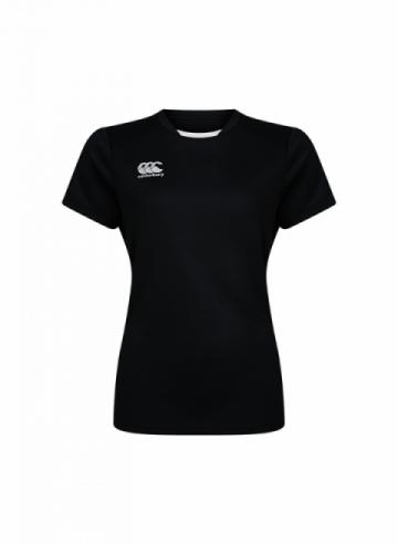 Canterbury Womens Club Dry Tee - Black Canterbury Womens Club Dry Tee - Black
