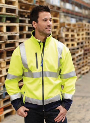 Yoko Hi-Vis Softshell Jacket