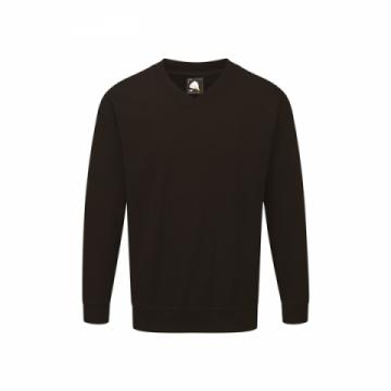 Buzzard V-Neck Sweatshirt - Black Buzzard V-Neck Sweatshirt - Black