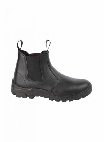 Himalayan 2602 Black Leather Safety Dealer Boot - Black Himalayan 2602 Black Leather Safety Dealer Boot - Black