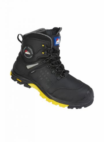 Himalayan 5801 Vibram S3 SRC Black Waterproof Safety Boot - Black Himalayan 5801 Vibram S3 SRC Black Waterproof Safety Boot - Black