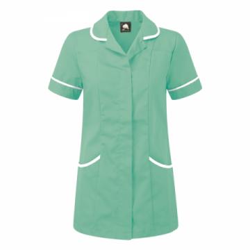 Florence Classic Tunic - Eau De Nil / White Florence Classic Tunic - Eau De Nil / White