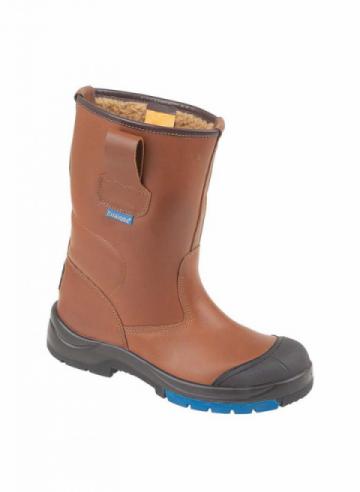 Himalayan 9105 HyGrip Safety Warm Lined Rigger - Brown Himalayan 9105 HyGrip Safety Warm Lined Rigger - Brown
