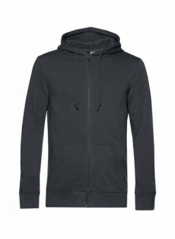 BA002 B&C Organic zipped hoodie - Asphalt BA002 B&C Organic zipped hoodie - Asphalt