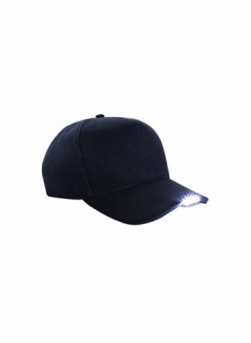 Beechfield LED light cap - Black Beechfield LED light cap - Black