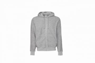 Bella + Canvas Unisex Sueded Fleece Full-Zipped Hoodiess - Athletic Heather Bella + Canvas Unisex Sueded Fleece Full-Zipped Hoodiess - Athletic Heather