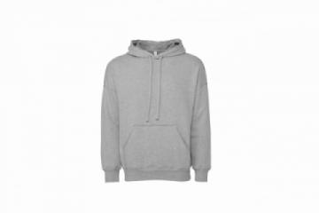 Bella + Canvas Unisex Raw-Seam Hoodie - Athletic Heather Bella + Canvas Unisex Raw-Seam Hoodie - Athletic Heather