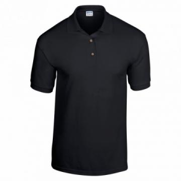 KIDS JERSEY KNIT POLO - Black KIDS JERSEY KNIT POLO - Black