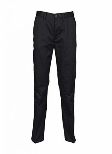 HB641 Women's 65/35 flat fronted chino trousers - Black HB641 Women's 65/35 flat fronted chino trousers - Black