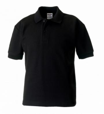 Russell J539B Kids Polo Shirt - Black Russell J539B Kids Polo Shirt - Black
