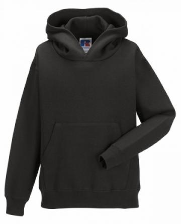 Russell Kids Hooded Sweatshirt - Black Russell Kids Hooded Sweatshirt - Black