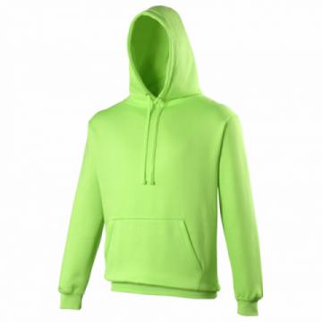 AWDis Just Hoods Electric Hoodie - Electric Green AWDis Just Hoods Electric Hoodie - Electric Green