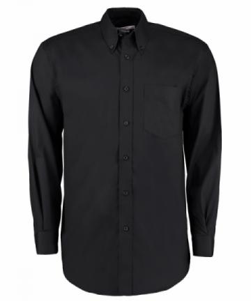 KK105 - Corporate Oxford shirt long-sleeved - Black KK105 - Corporate Oxford shirt long-sleeved - Black