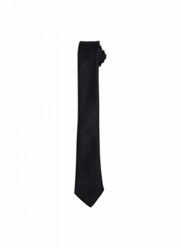 Premier Slim Tie - Black Premier Slim Tie - Black