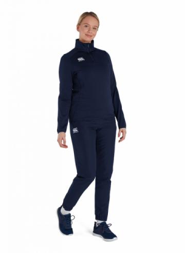 UCLAN-Badminton Club Womens 1/4 Zip Midlayer c/w logos