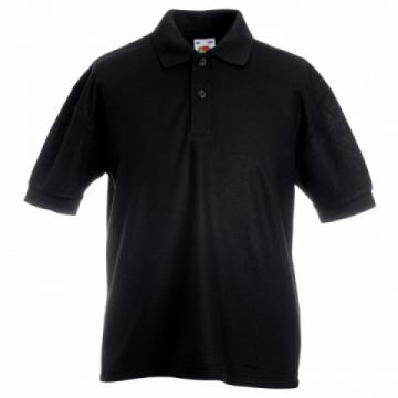 Fruit of the Loom SS417 Kids 65/35 Piqué Polo - Black Fruit of the Loom SS417 Kids 65/35 Piqué Polo - Black