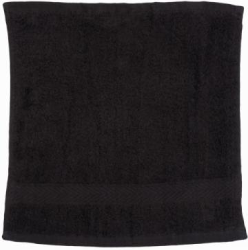Towel City Luxury Range Face Cloth - Black Towel City Luxury Range Face Cloth - Black