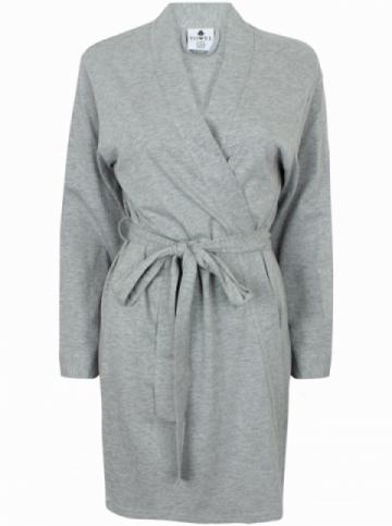 Towel City Womens Wrap Robe - Heather Grey Towel City Womens Wrap Robe - Heather Grey