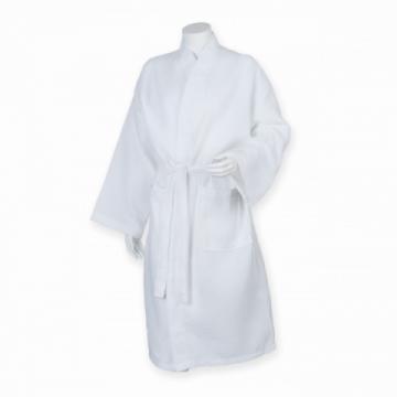 Towel City Waffle Robe - White Towel City Waffle Robe - White