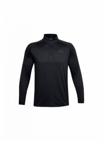 Under Armour Tech™ 2.0 1/2 zip long sleeve - Black / Charcoal Under Armour Tech™ 2.0 1/2 zip long sleeve - Black / Charcoal