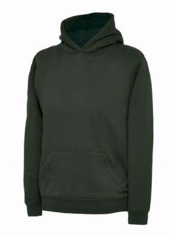 Uneek Children's Hoodie - Bottle Green Uneek Children's Hoodie - Bottle Green