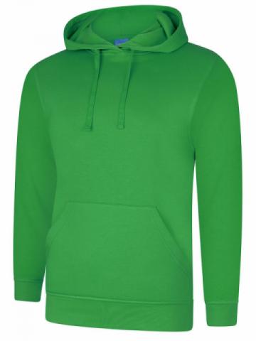 Uneek Deluxe Hooded Sweatshirt - Amazon Green Uneek Deluxe Hooded Sweatshirt - Amazon Green