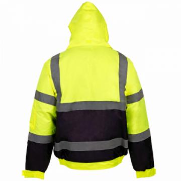 Supertouch Hi Vis 2 Tone Bomber Jacket