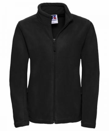 Russell Womens Full-Zip Outdoor Fleece - Black Russell Womens Full-Zip Outdoor Fleece - Black