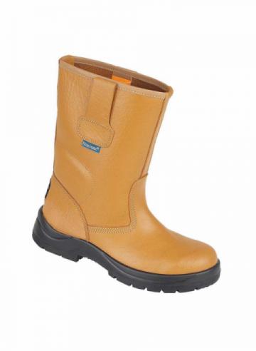 HIMALAYAN 9001 Tan HyGrip Unlined Safety Rigger, PU Outsole