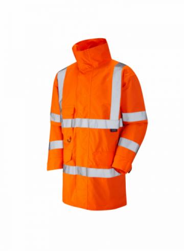 Leo Torridge EcoViz Lightweight Breathable Anorak - Orange Leo Torridge EcoViz Lightweight Breathable Anorak - Orange