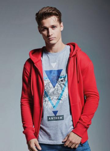 Mens Anthem full-Zipped Hoodies